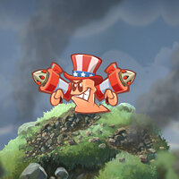 Достижение Эта кампания была несложной в игре Worms W.M.D для Windows 10