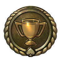 Достижение Weekly Tournament Winner Bronze Medal в игре Poker Game: World Poker Club для Google Play