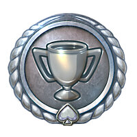 Достижение Weekly Tournament Winner Silver Medal в игре Poker Game: World Poker Club для Google Play