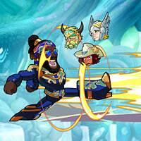 Достижение Sweep ALL the Legs в игре Brawlhalla для Xbox One