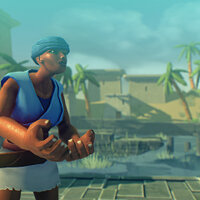Достижение Рыбачка в игре Pharaonic для Xbox One