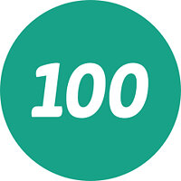 Достижение Игра № 100 в игре Numberful для Google Play