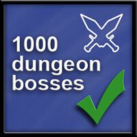 Достижение 1000 Dungeon Bosses в игре Idling to Rule the Gods для Steam