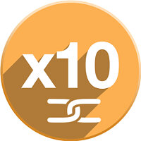 Достижение Chain x10 - Sequence в игре Drop7 для Google Play