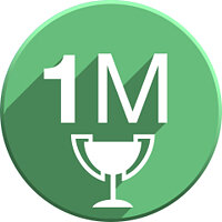 Достижение Score 1m - Classic в игре Drop7 для Google Play