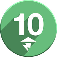 Достижение Level 10 - Classic в игре Drop7 для Google Play