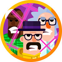 Достижение Heroes and Villains в игре Bowmasters для Google Play