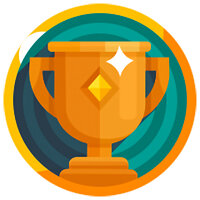 Достижение Champion в игре Bowmasters для Google Play