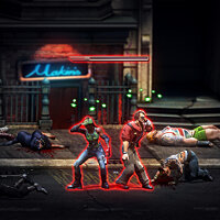 Достижение At death's door в игре Raging Justice для Xbox One