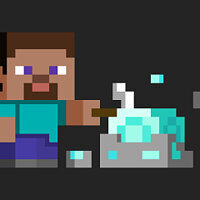 Достижение АЛМАЗЫ! в игре Minecraft для Windows 10