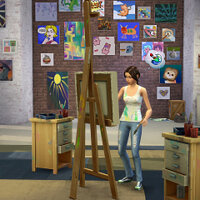 Достижение Парящие цвета в игре The Sims 4 для Xbox One