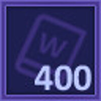 Достижение Words 400 в игре Slash It Ultimate для Steam