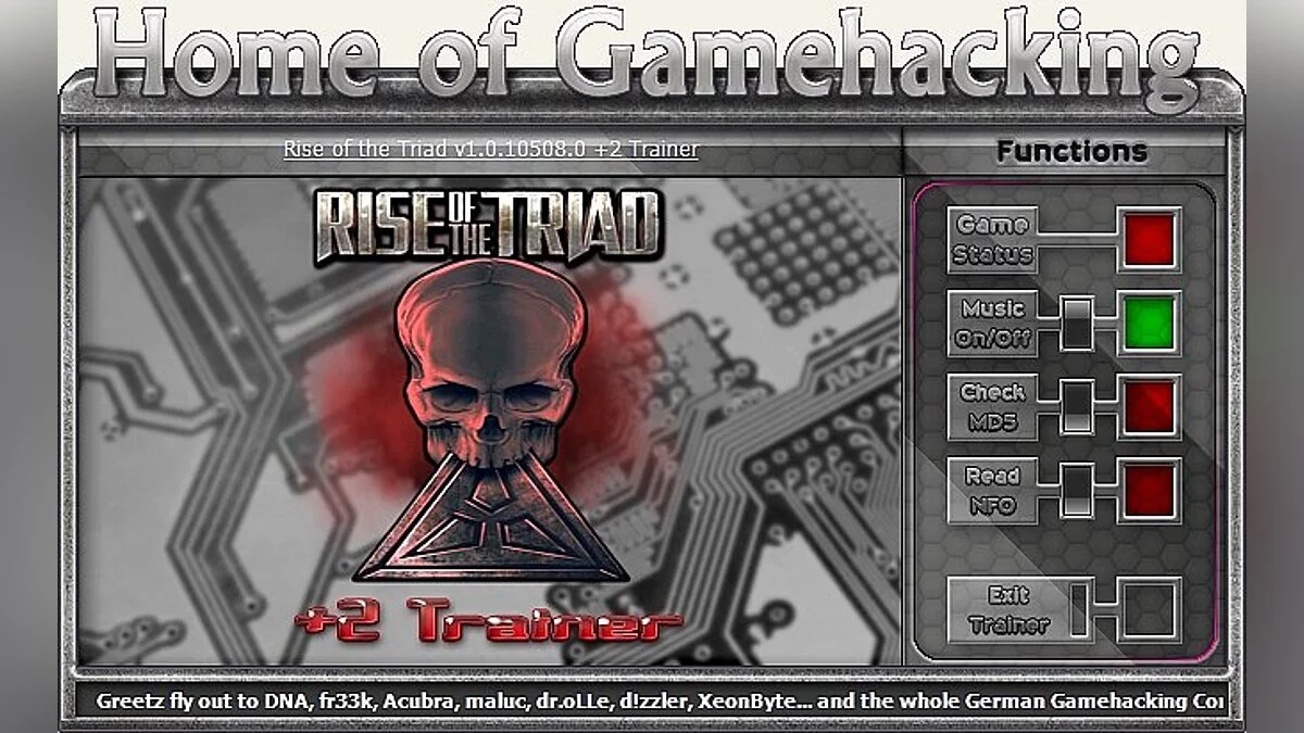 Rise of the Triad (2013) — Трейнер / Trainer (+4) [1.1.1] [sILeNt heLLsCrEAm / HoG]