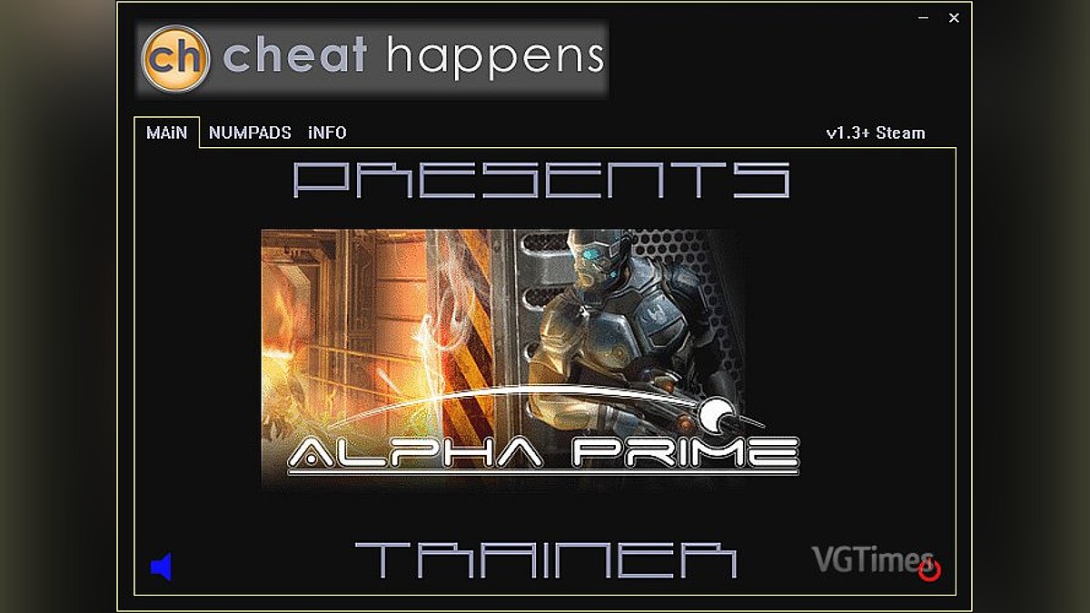 Alpha Prime — Трейнер / Trainer (+3) [1.3: Steam] [elDDS]