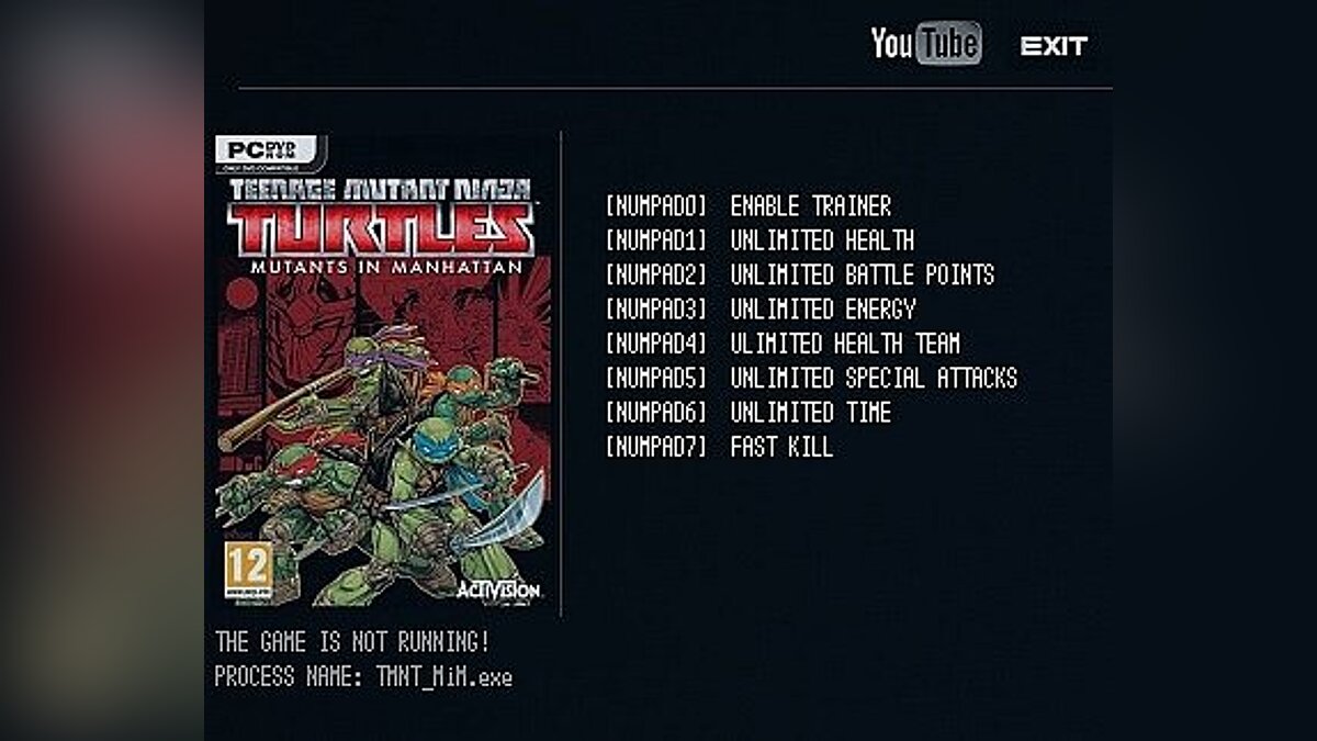 Teenage Mutant Ninja Turtles: Mutants in Manhattan — Трейнер / Trainer (+7) [1.0] [LIRW / GHL]