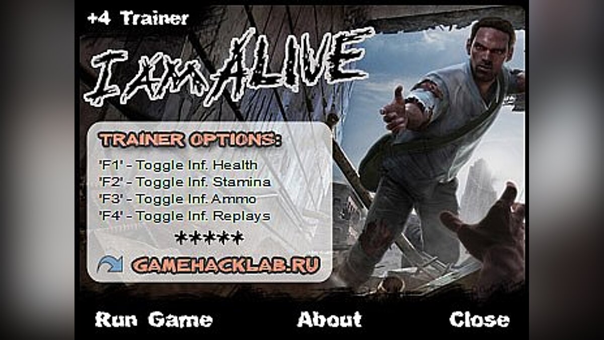 I Am Alive — Трейнер / Trainer (+4) [Latest Steam] [CuBiC]
