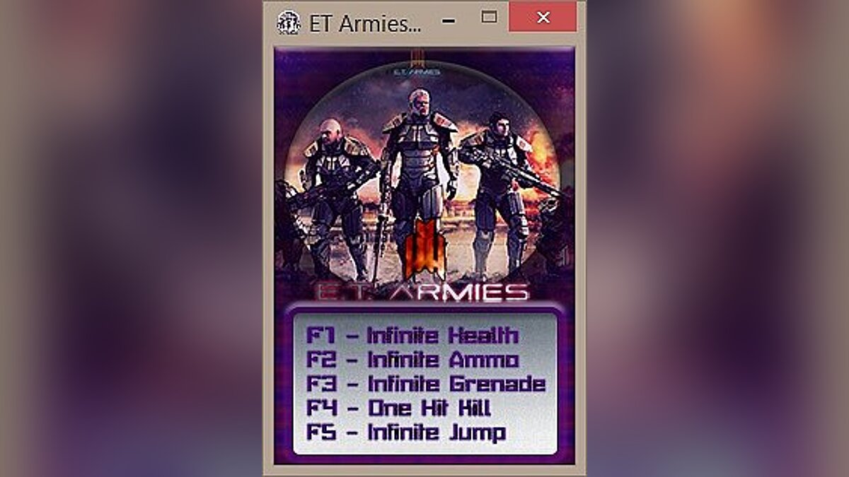 Extraterrestrial Armies — Трейнер / Trainer (+5) [1.0: x32] [FutureX]