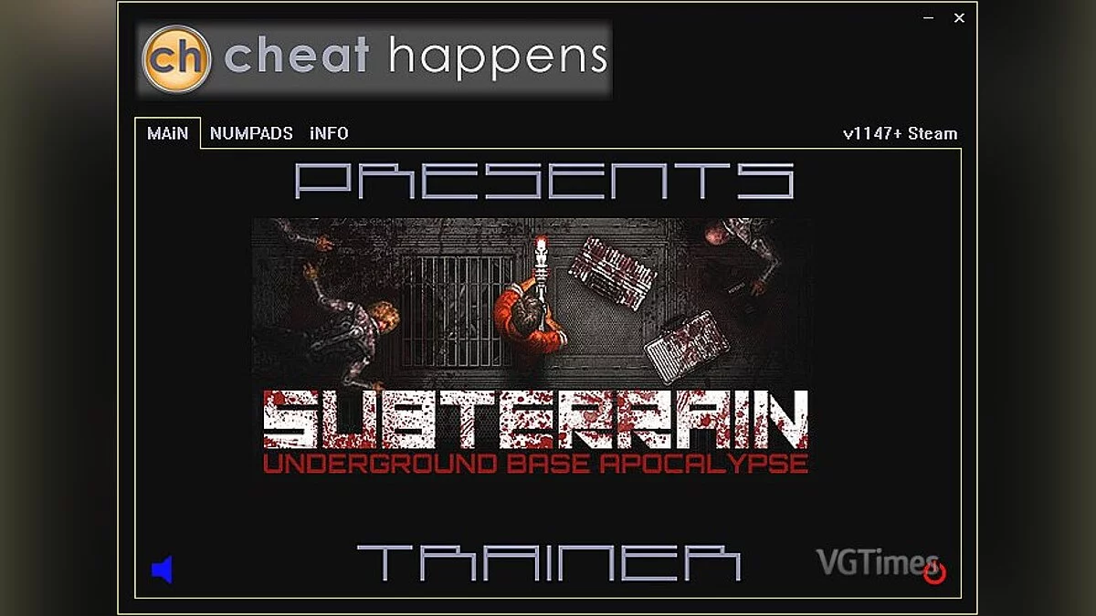 Subterrain — Трейнер / Trainer (+8) [1.1.4.7: Steam] [elDDS]