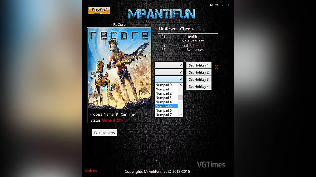 ReCore — Трейнер / Trainer (+4) [1.0.426.2] [MrAntiFun]