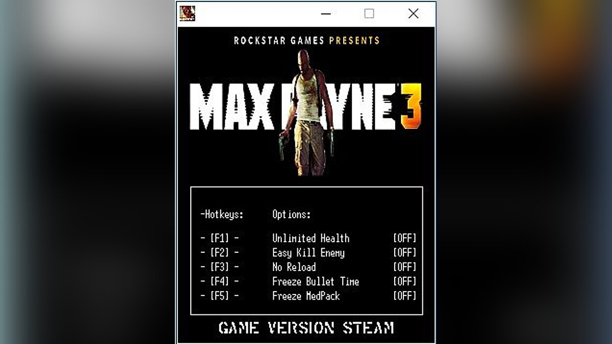 Max Payne 3 — Трейнер / Trainer (+5) [Latest Steam] [LIRW / GHL] - Updated: 21.02.2017