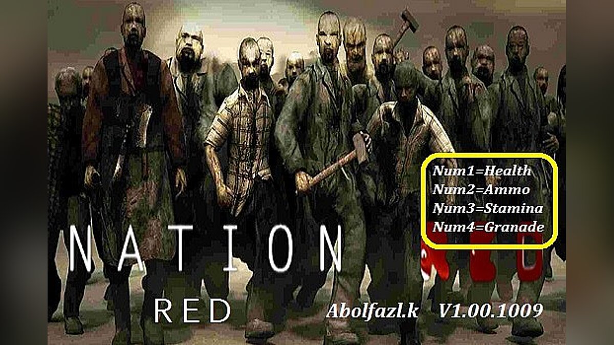 Nation Red — Трейнер / Trainer (+4) [1.00.1009] [Abolfazl.k]