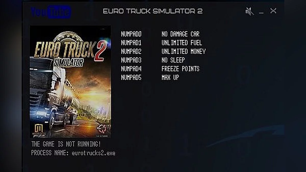 Euro Truck Simulator 2 — Трейнер / Trainer (+6) [1.22.1.1s (32-bit)] [LIRW / GHL]