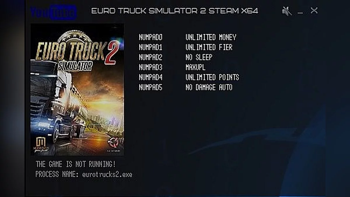 Euro Truck Simulator 2 — Трейнер / Trainer (+6) [1.22.2.3s (64-bit)] [LIRW / GHL]