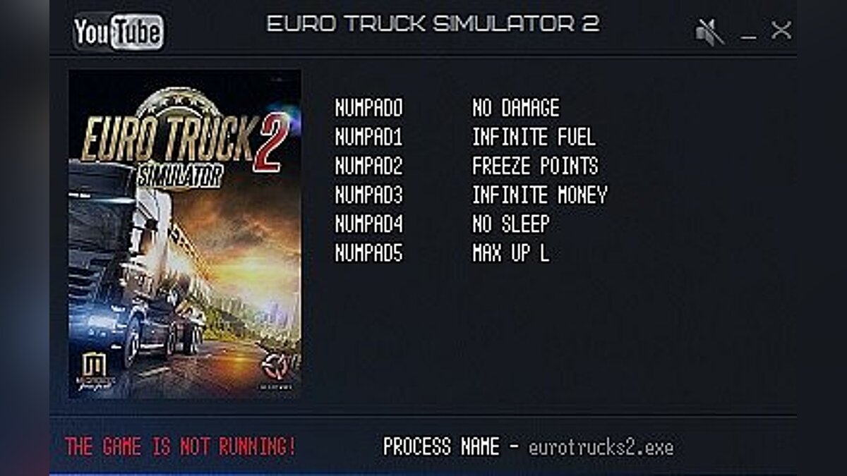 Euro Truck Simulator 2 — Трейнер / Trainer (+6) [1.21.1.4s (32-bit)] [LIRW / GHL]