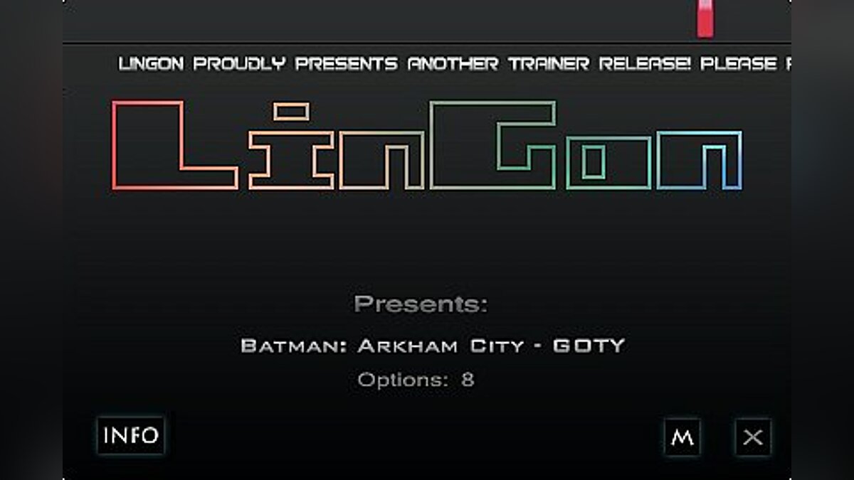 Batman: Arkham City — Трейнер / Trainer (+5) [1.03] [LinGon]