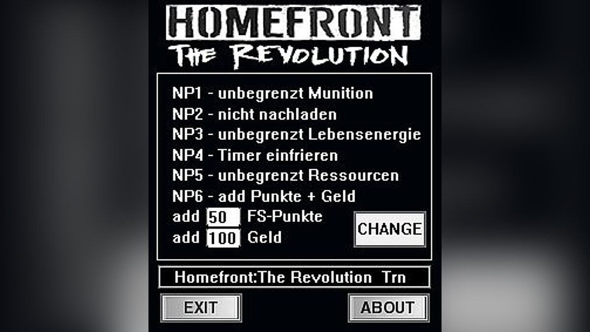Homefront: The Revolution — Трейнер / Trainer (+8) [6.03.17] [dR.oLLe]