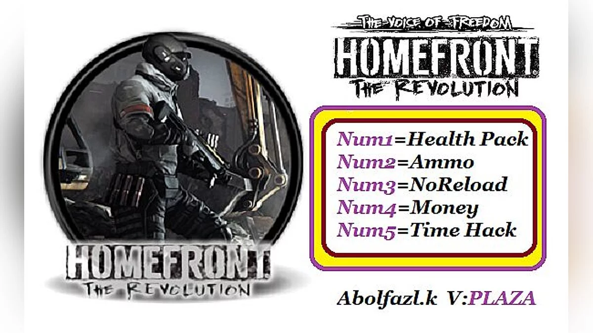 Homefront: The Revolution — Трейнер / Trainer (+5) [781464] [Abolfazl.k]