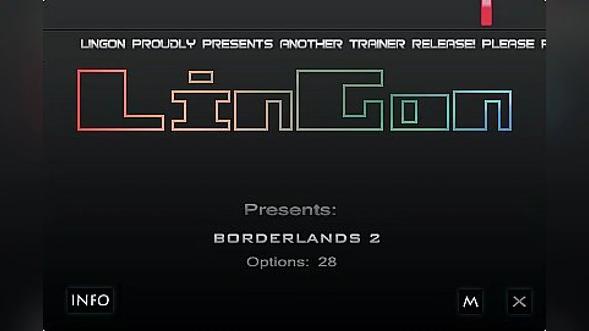 Borderlands 2 — Трейнер / Trainer (+28) [1.0.67.8640] [LinGon]