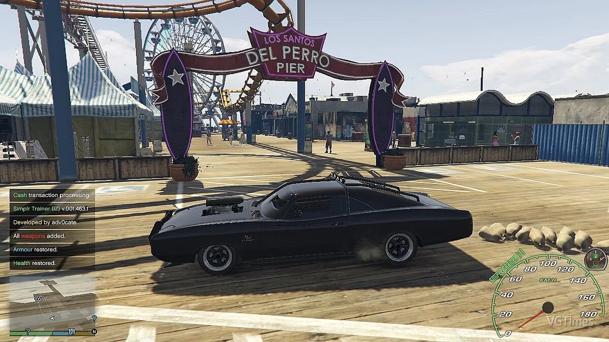 GTA 5 — Чит-Мод / Cheat-Mode (Simple Trainer (iz) v.001.463.1 [SP])