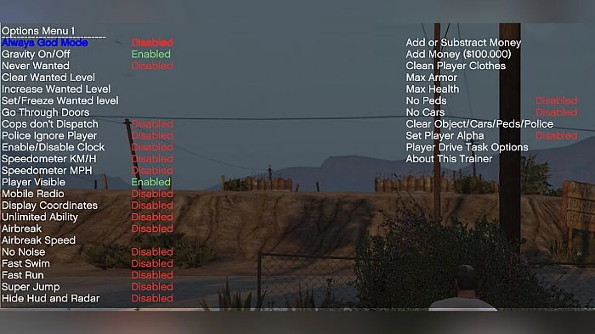 GTA 5 — Grand Theft Auto 5 (GTA V): Чит-Мод / Cheat-Mode (Simple Trainer 2.4)