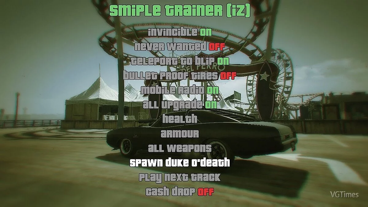 GTA 5 — Чит-Мод / Cheat-Mode (Simple Trainer (iz) v.001.463.1 [SP])