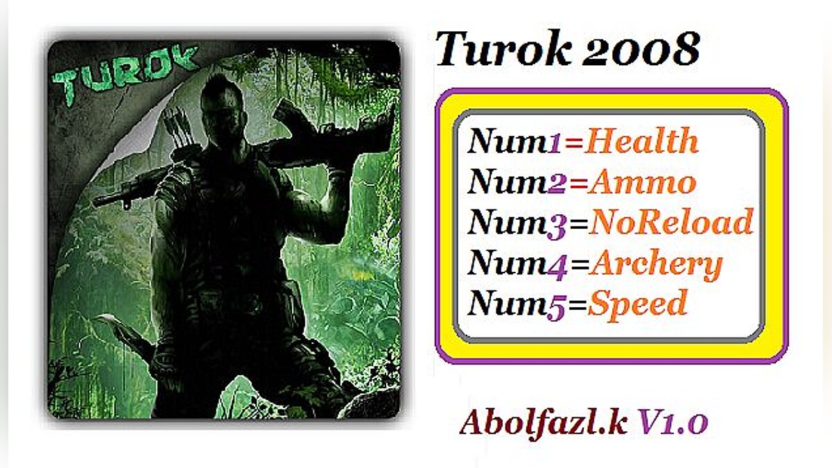 Turok — Трейнер / Trainer (+5) [1.0] [Abolfazl.k]