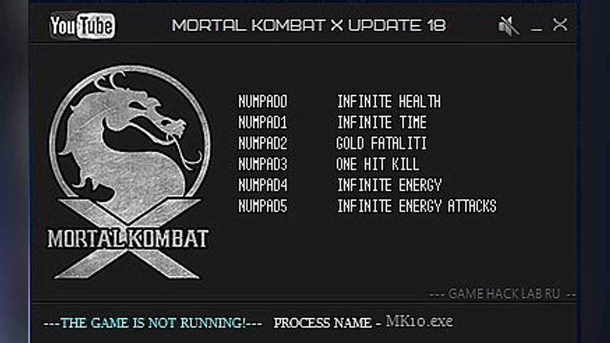 Mortal Kombat X — Трейнер / Trainer (+6) [Update 18] [LIRW / GHL]