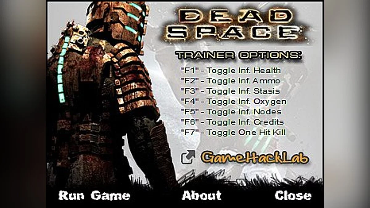 Dead Space (2008) — Трейнер / Trainer (+7) [Latest Origin] [CuBiC]