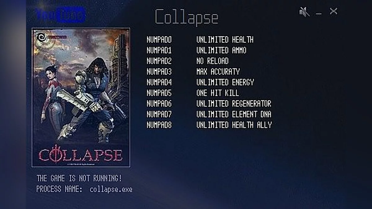 Collapse — Трейнер / Trainer (+9) [1.1] [LIRW / GHL]