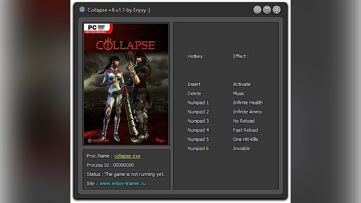 Collapse — Трейнер / Trainer (+6) [1.1] [Enjoy]