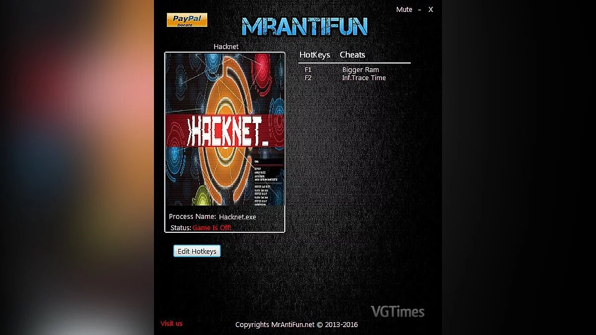 Hacknet — Трейнер / Trainer (+2) [5.036] [MrAntiFun]