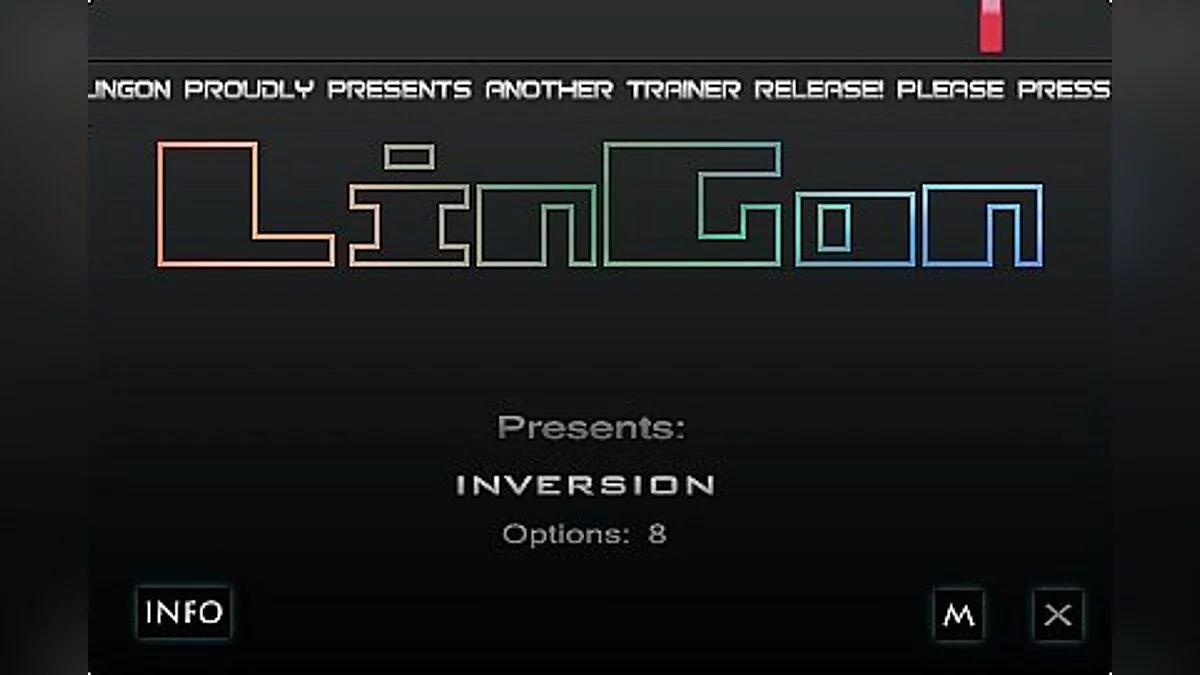 Inversion — Трейнер / Trainer (+8) [1.1] [LinGon]