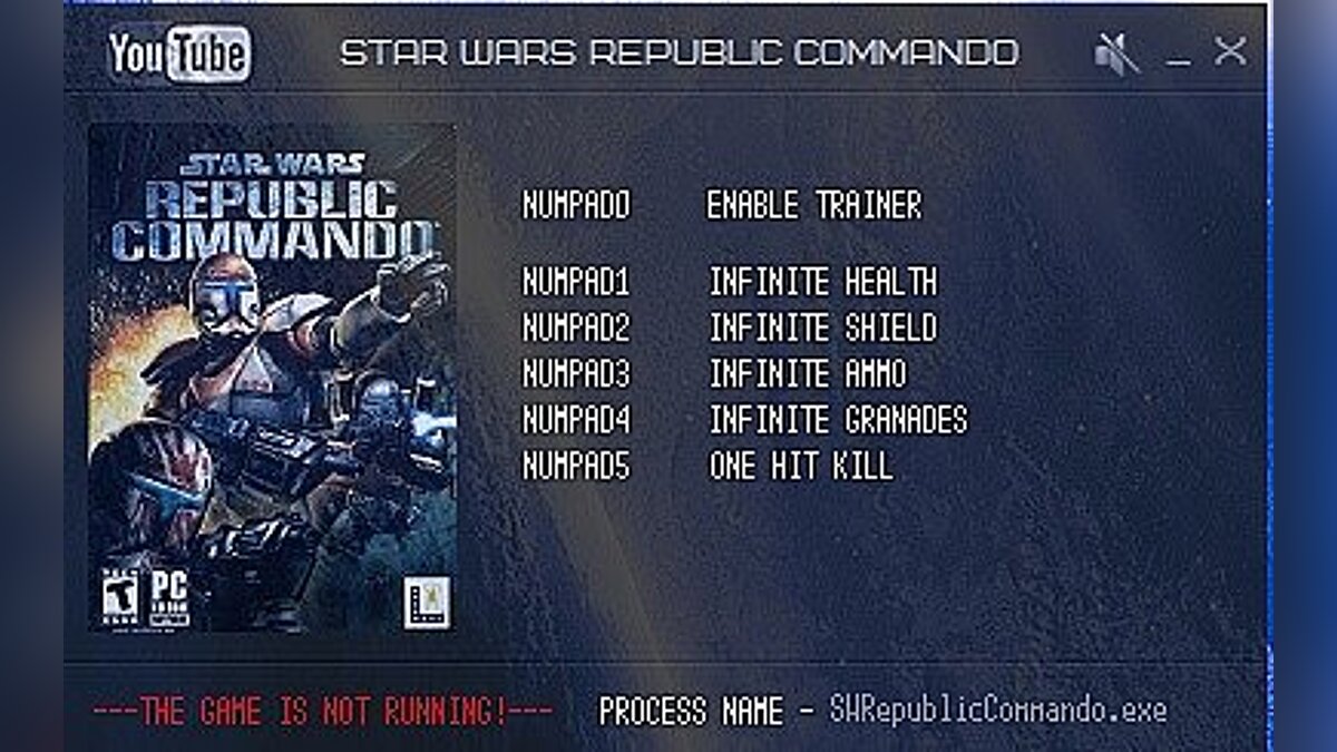Star Wars: Republic Commando — Трейнер / Trainer (+5) [Latest Steam] [LIRW / GHL]