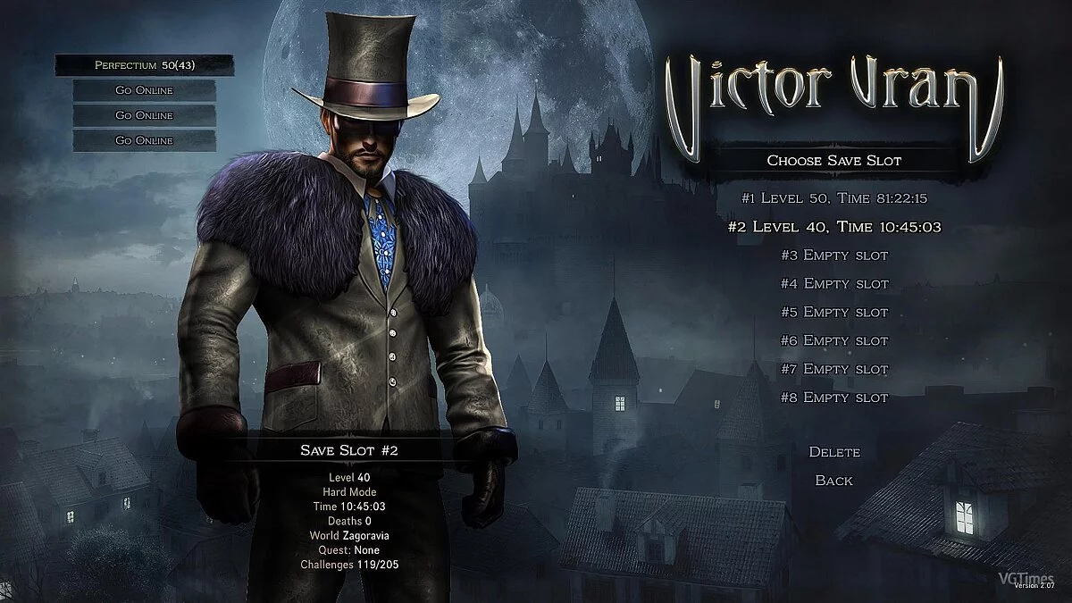 Victor Vran — VIctor Vran: Сохранения / Savegames (Кампания 100%, средняя и тяжелые сложности)
