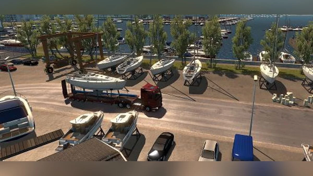 Euro Truck Simulator 2 — Сохранение / SaveGame (AFKA map)