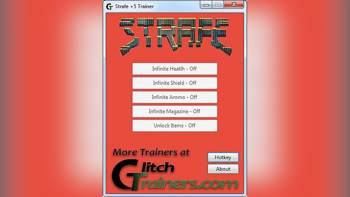 Strafe — Трейнер / Trainer (+5) [1.0] [Kompyuterlab]