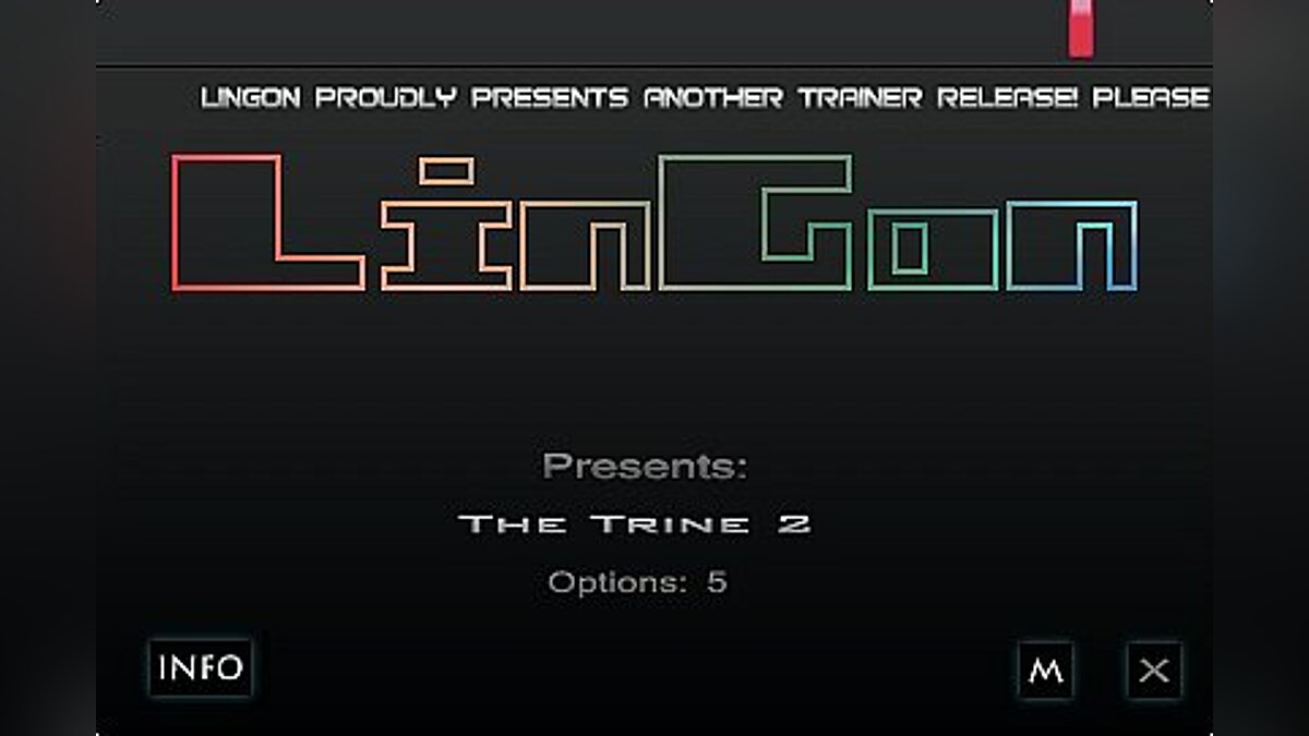 Trine 2 — Трейнер / Trainer (+5) [1.16: Steam Version] [LinGon]