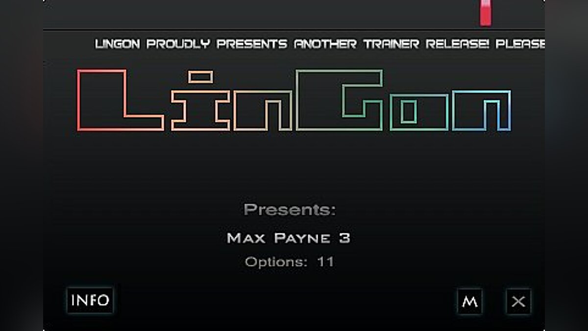 Max Payne 3 — Трейнер / Trainer (+11) [1.0.0.114] [LinGon]