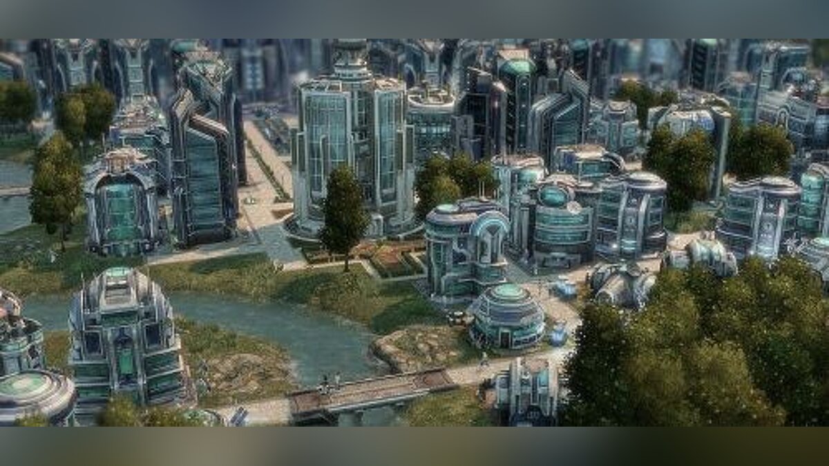 Anno 2070 — Сохранение / SaveGame (Много свободного места, есть развлекательный центр, ГЭС, СЭС, около 2,000,000$, 40 тысяч человек)