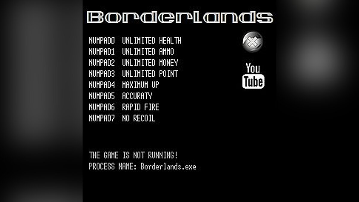 Borderlands — Трейнер / Trainer (+8) [Latest Steam] [LIRW / GHL]
